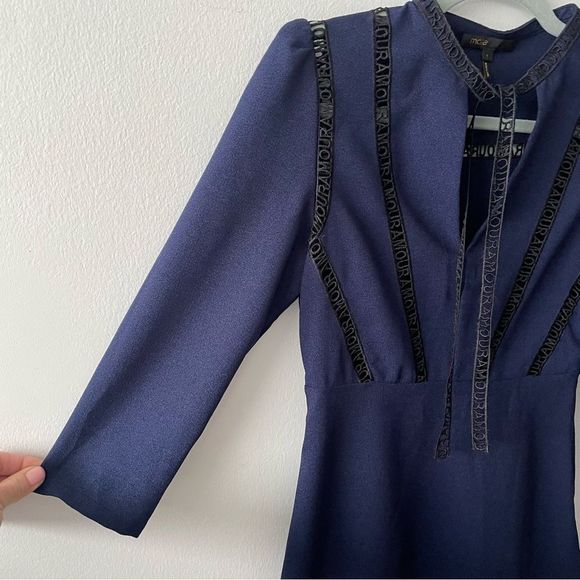 Maje Remala Host Pick 🎉Amour Lettering A-Line Mini Dress - Picture 12 of 13